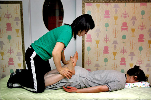 health care with sports and massage