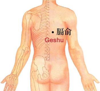 actupuncture single point geshu
