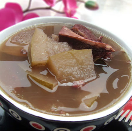 decoction of watermelon peel and red bean for viral hepatitis