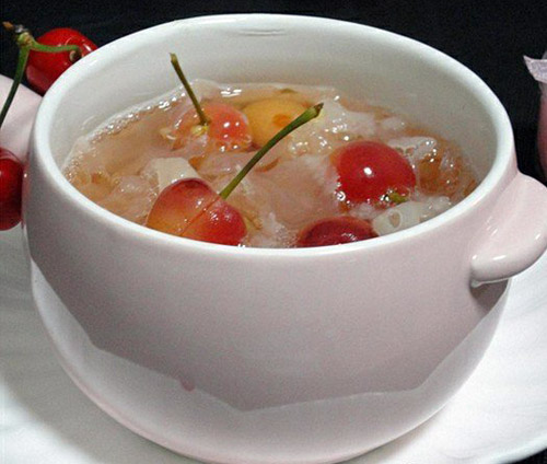 soup of cherry and longan aril for anemia (image)