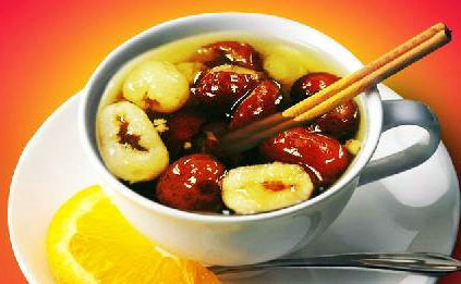 decoction of litchi and chinese-date for anemia (image)