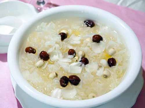 gruel of polished glutinous rice for anemia (image)