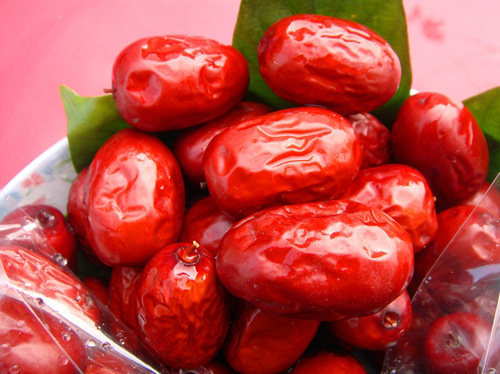 jujube fruit indicated for chronic hepatitis, cirrhosis, anemia