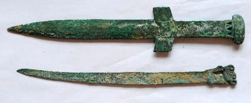 xiongnu bronze knife
