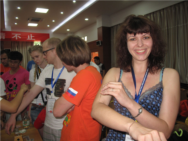 russian university students experienced having acupuncture needles